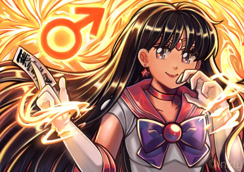 Sailor Mars (Bishoujo Senshi Sailor Moon) Rule 34 Image