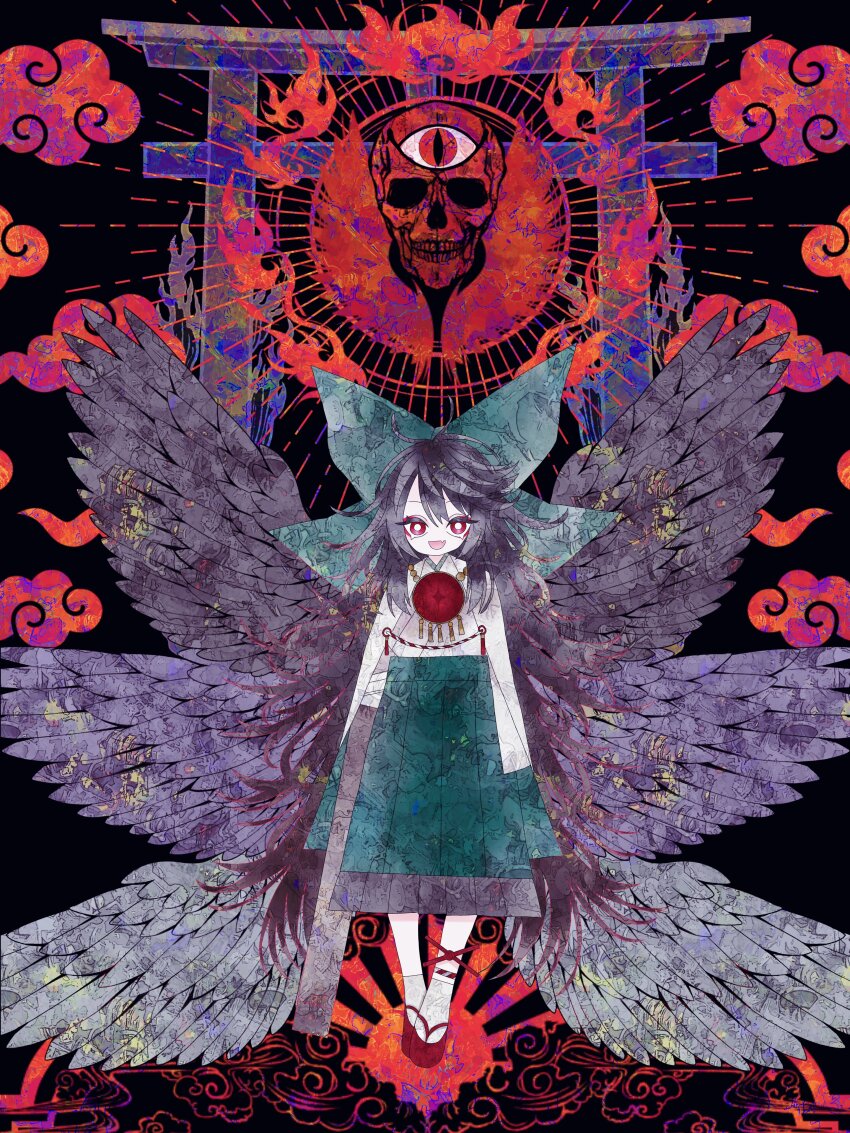 Reiuji Utsuho (Touhou) Rule 34 Image
