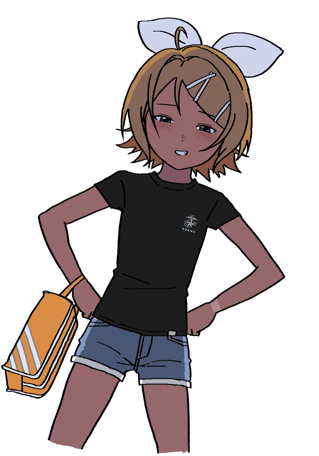 Kagamine Rin (Vocaloid) Rule 34 Image