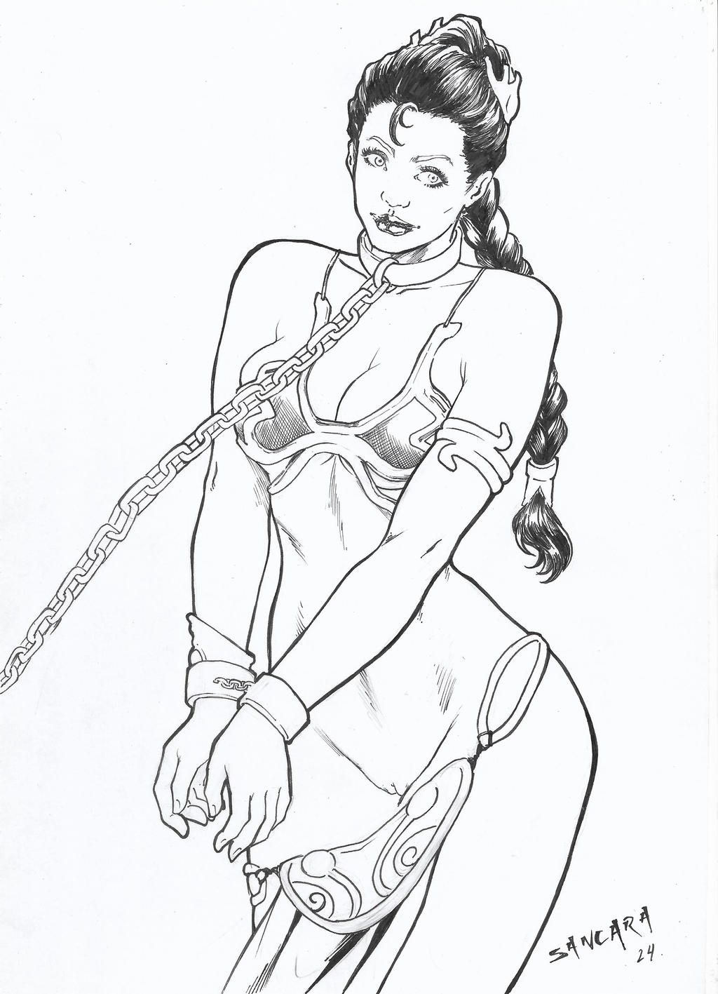 Princess Leia Organa (Star Wars) Rule 34 Image