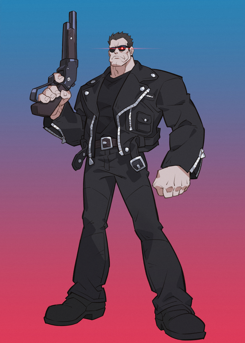 Arnold Schwarzenegger (Terminator 2: Judgment Day) Rule 34 Image