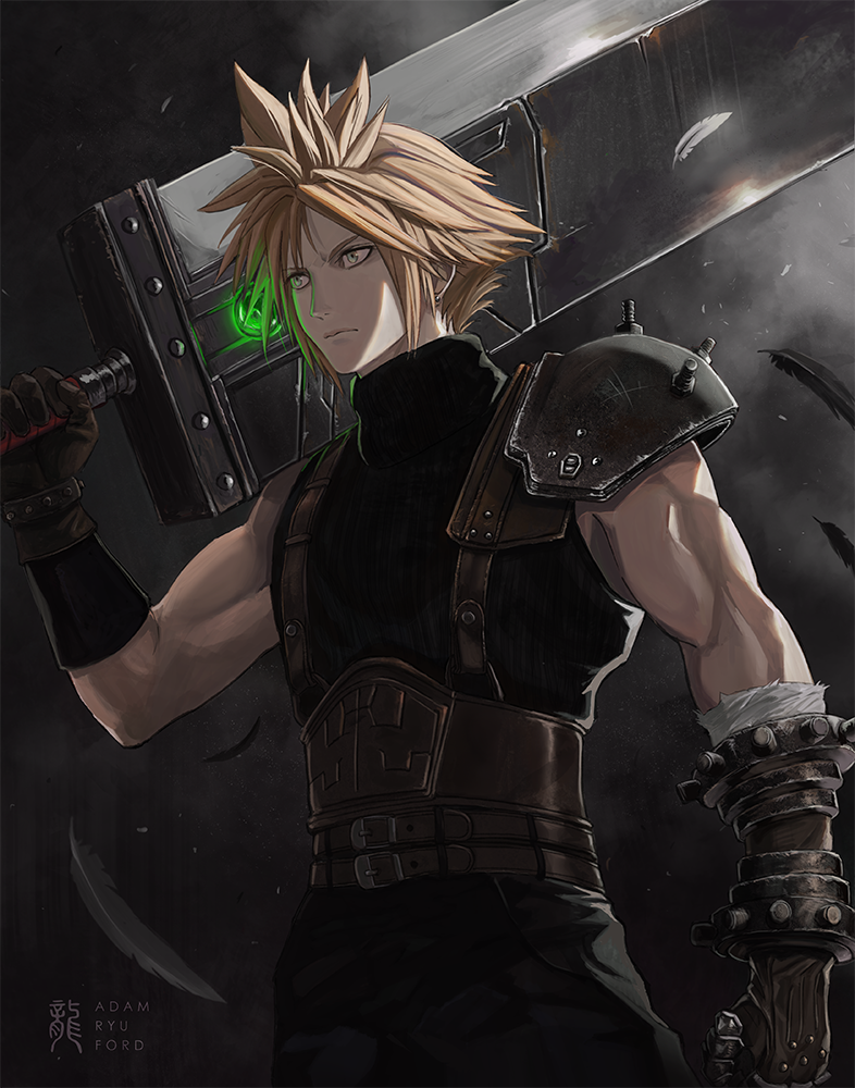 Cloud Strife (Final Fantasy) Rule 34 Image