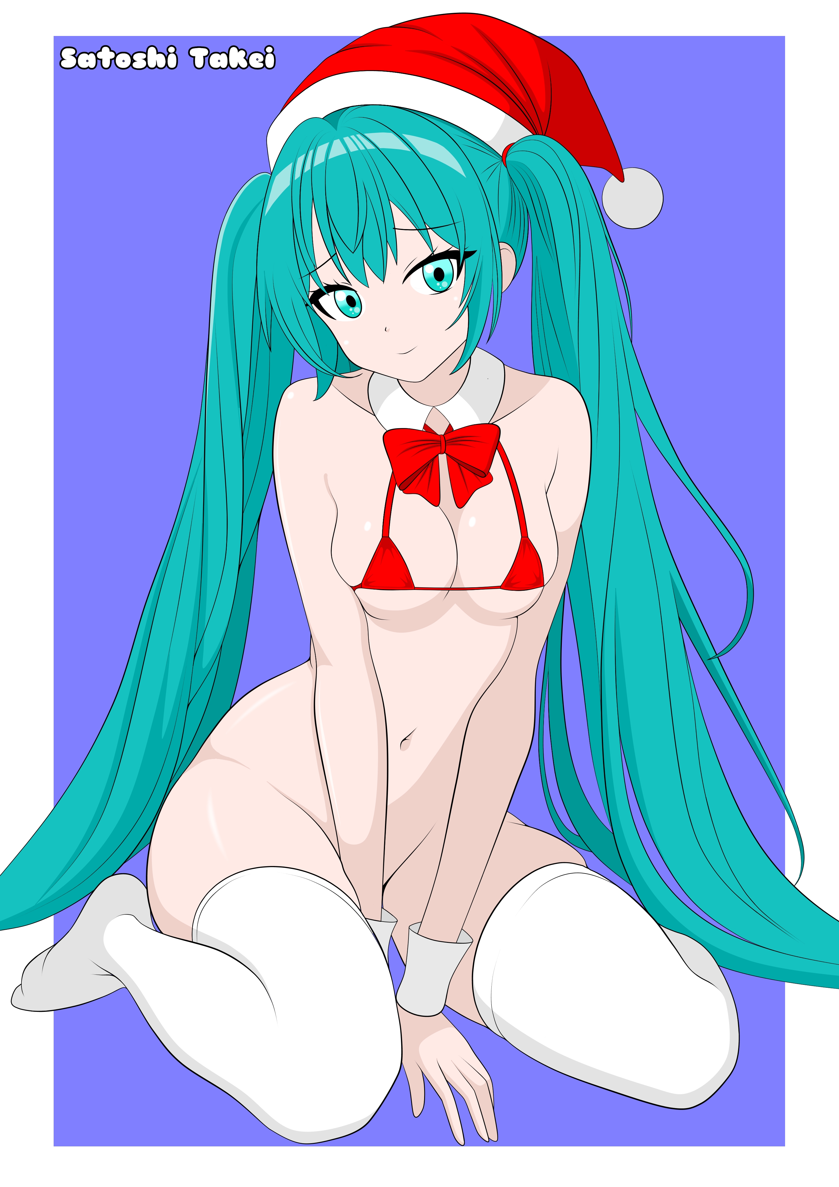 Hatsune Miku (Christmas) Rule 34 Image