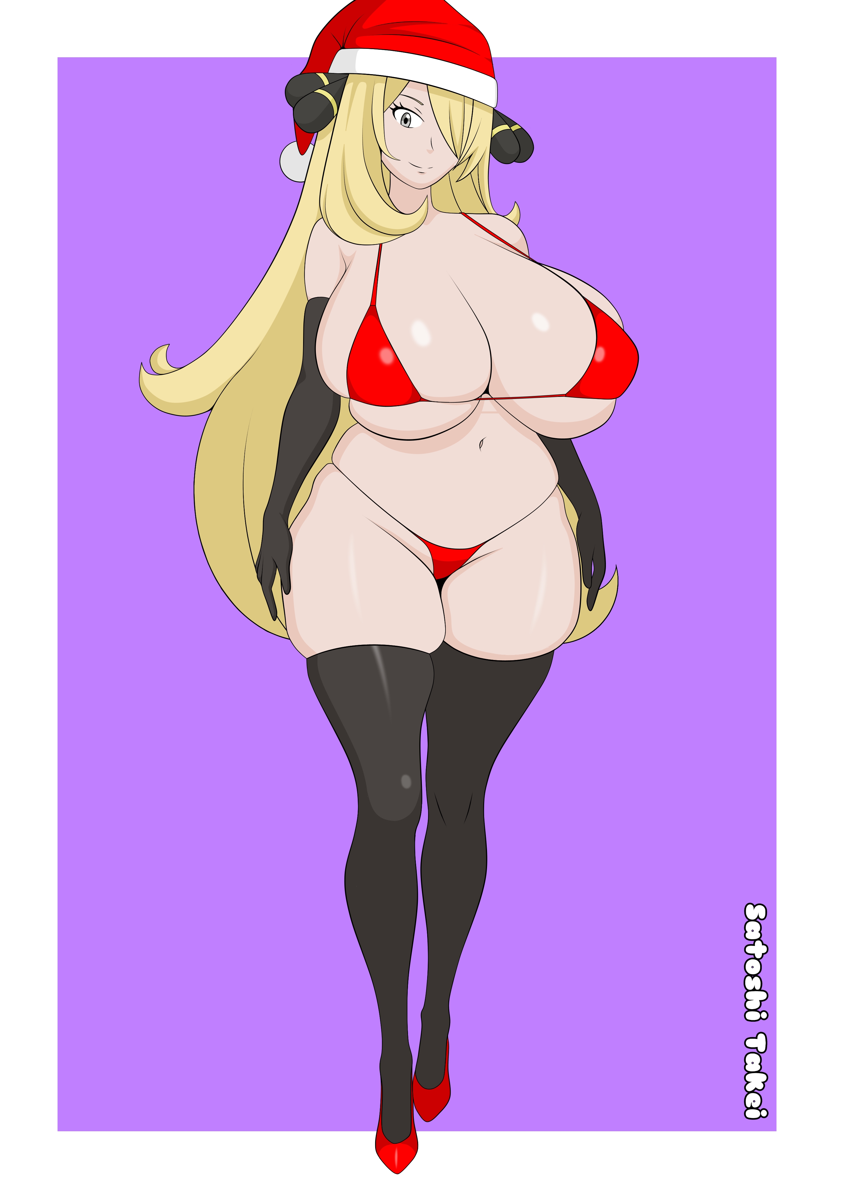 Cynthia (Pokemon) Rule 34 Image