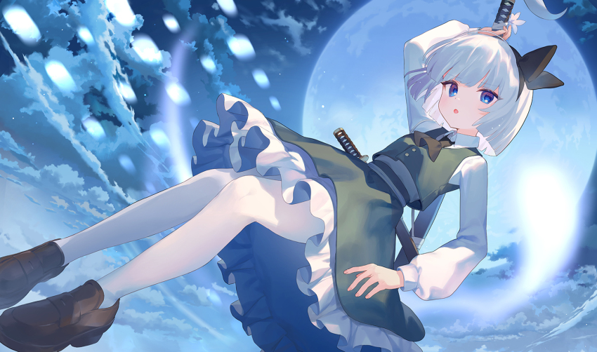 Konpaku Youmu (Touhou) Rule 34 Image