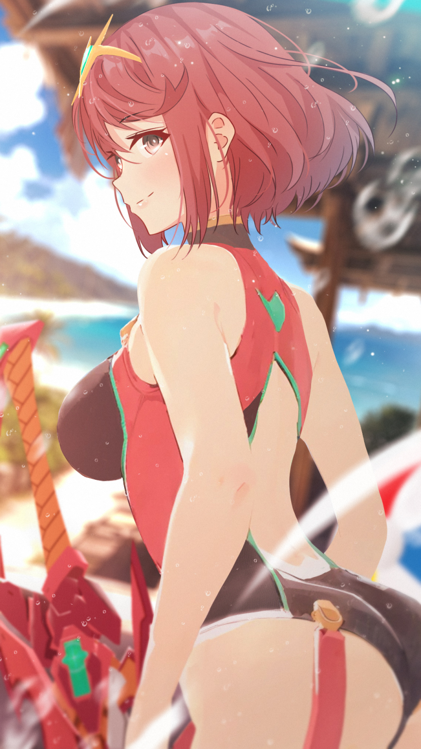 Pyra (Xenoblade) Rule 34 Image