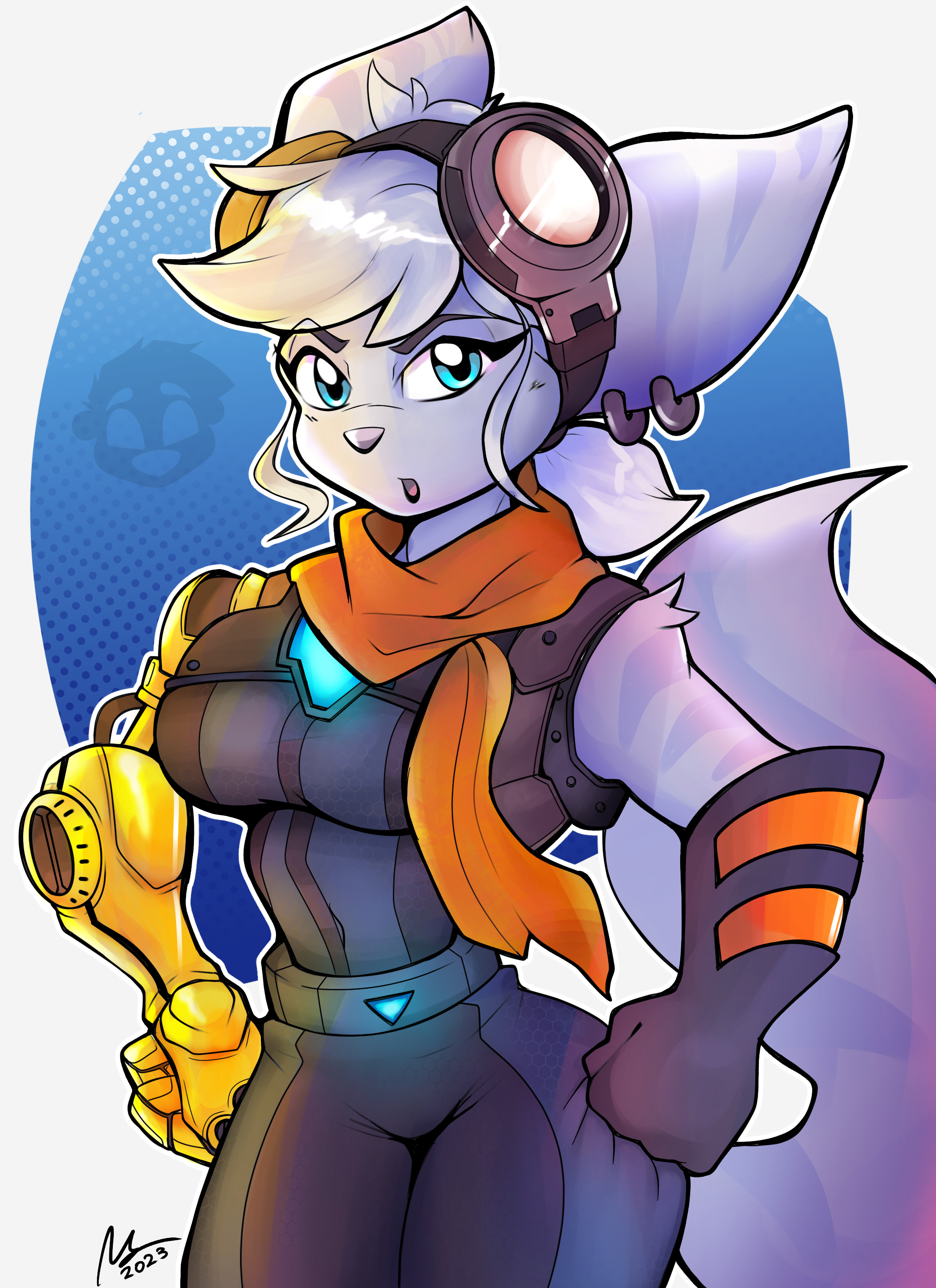 Rivet (Ratchet And Clank) Rule 34 Image
