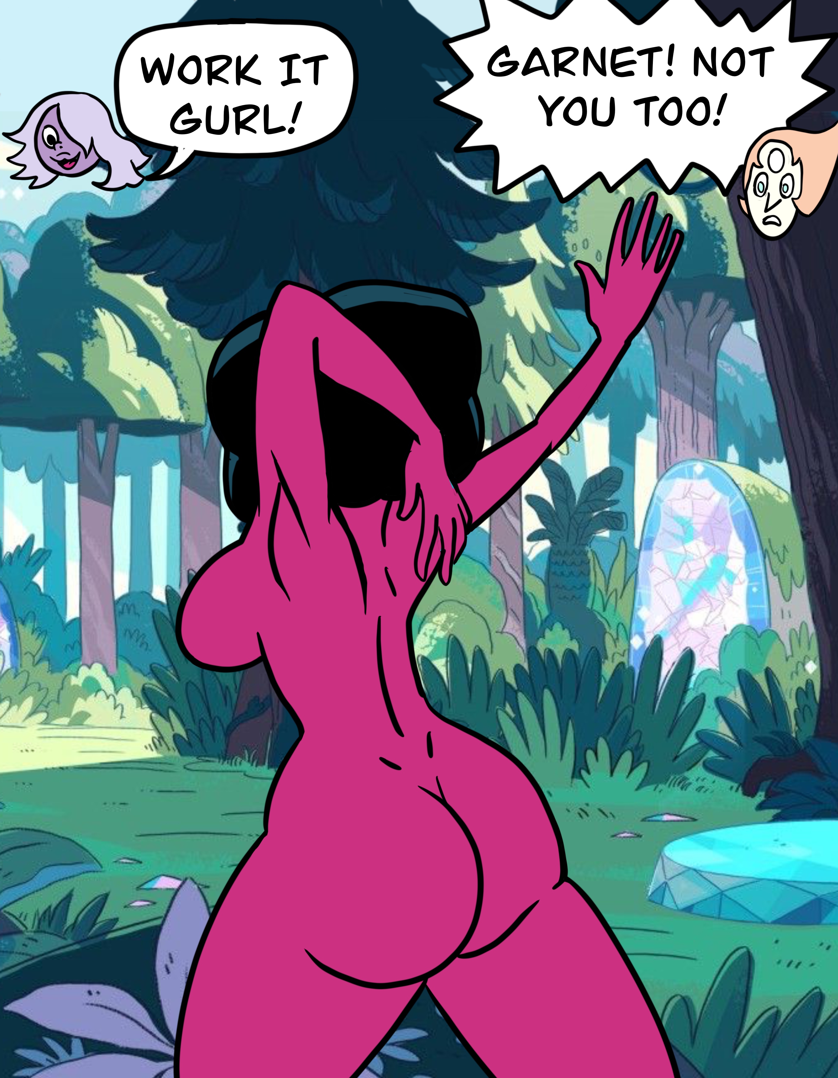 Amethyst (Steven Universe) Rule 34 Image