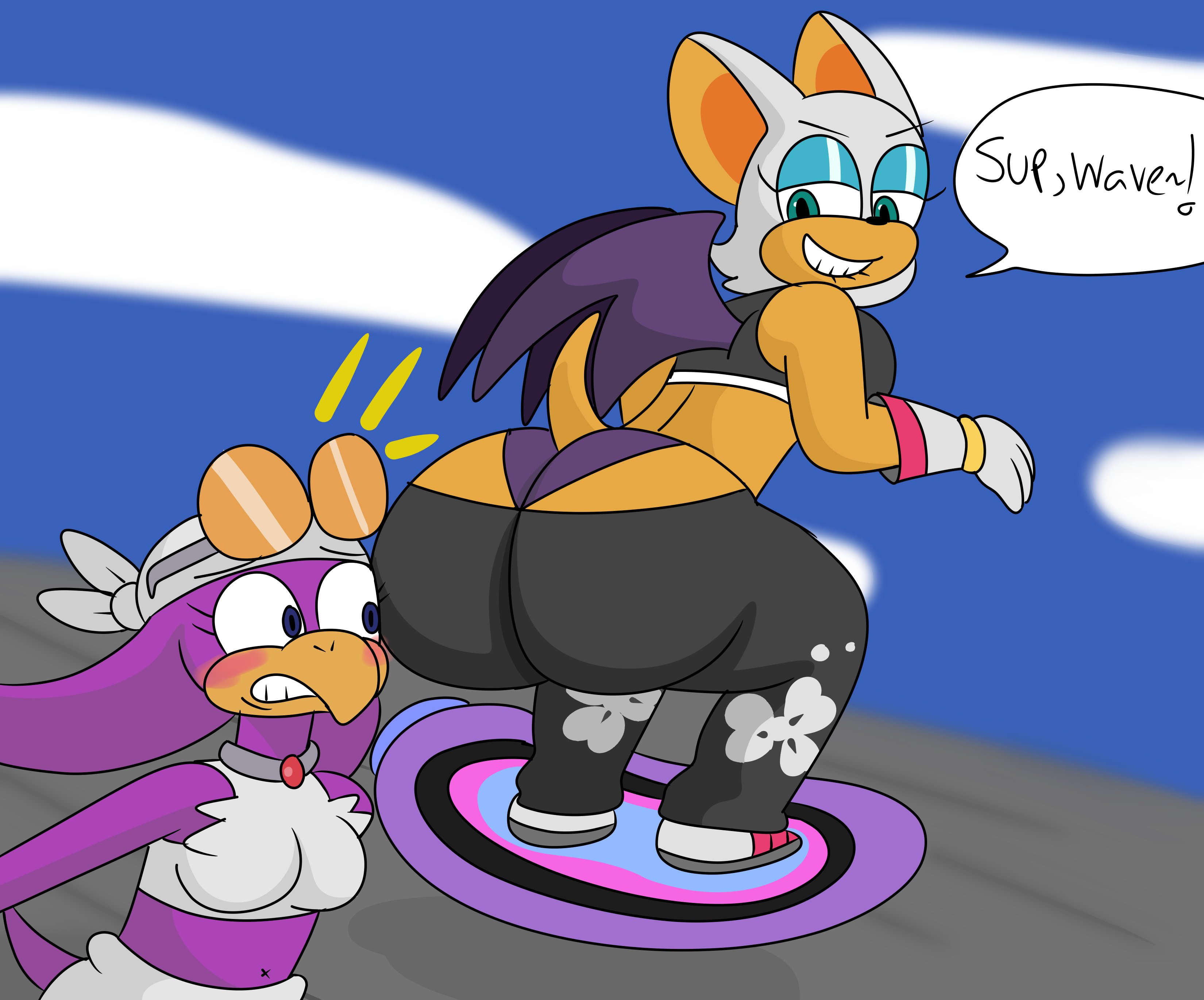Rouge The Bat (Sega) Rule 34 Image