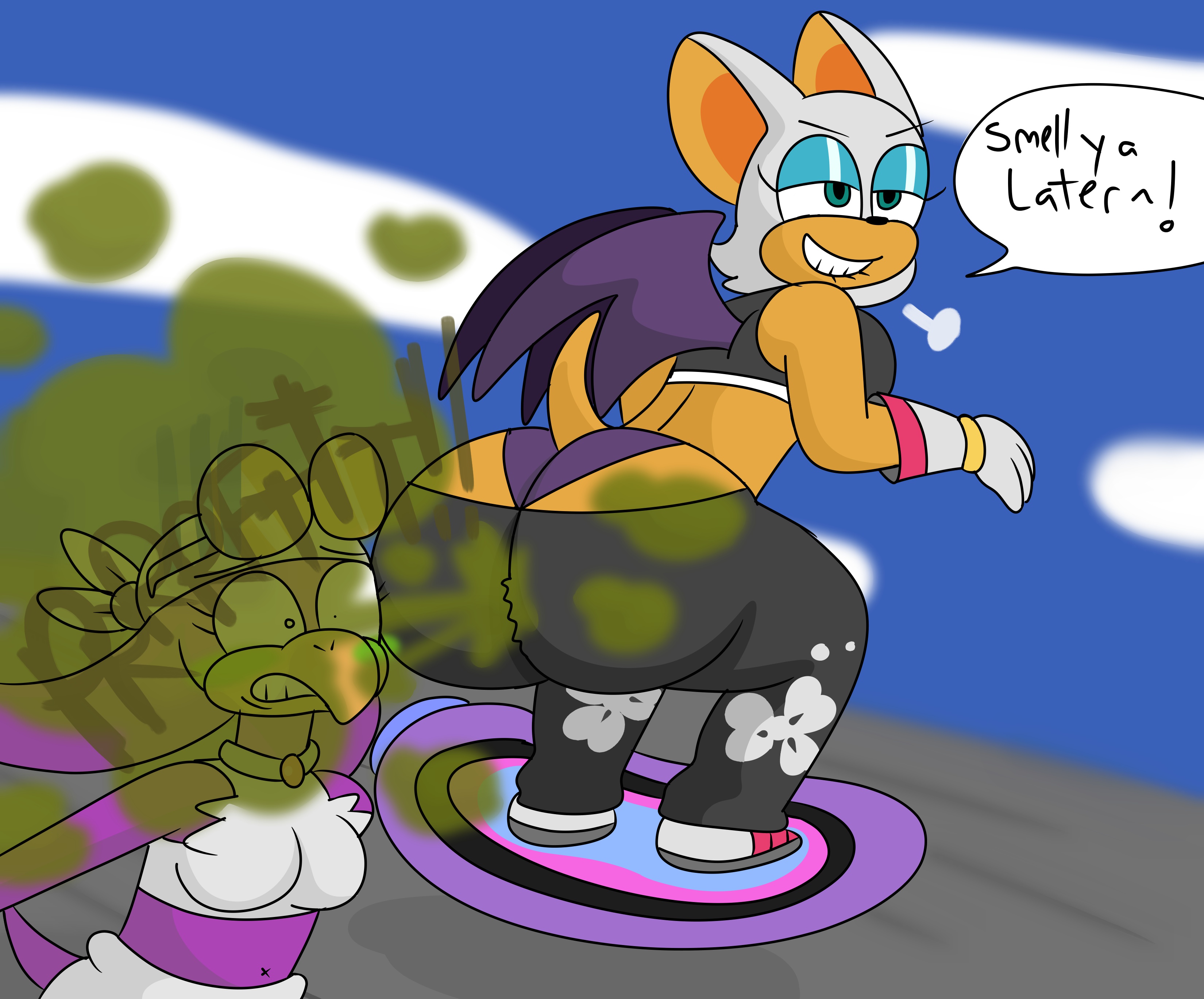 Rouge The Bat (Sega) Rule 34 Image