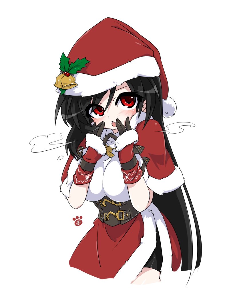 Tifa Lockhart (Christmas) Rule 34 Image