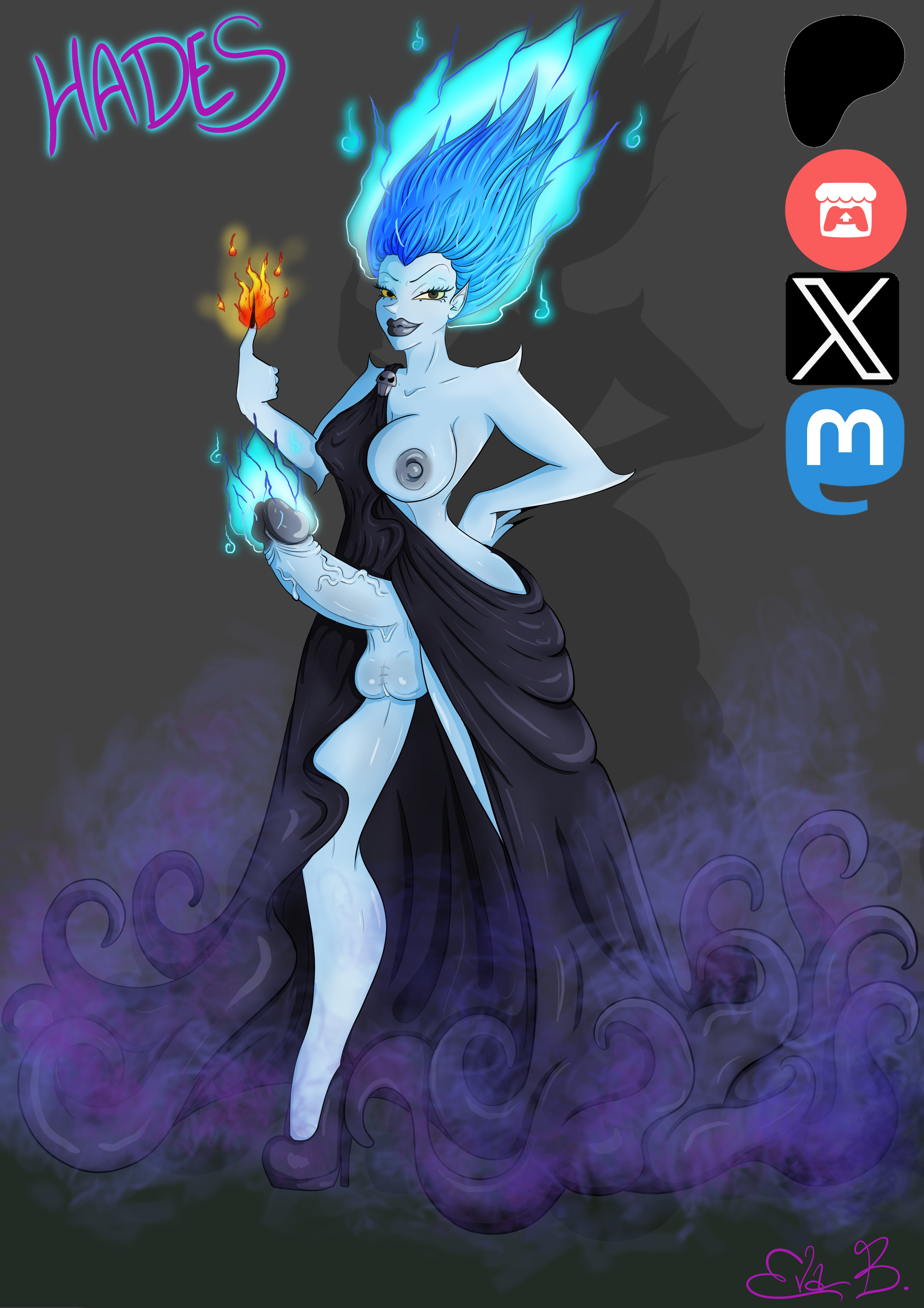 Hades (Hercules) Rule 34 Image
