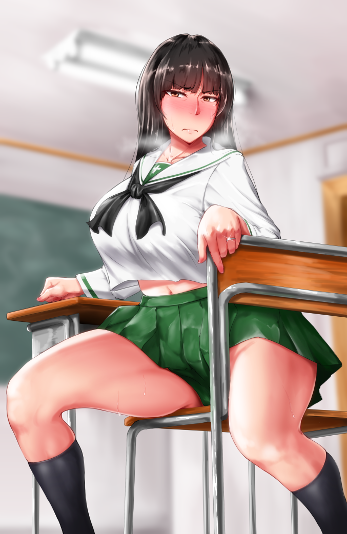 Nishizumi Shiho (Girls Und Panzer) Rule 34 Image