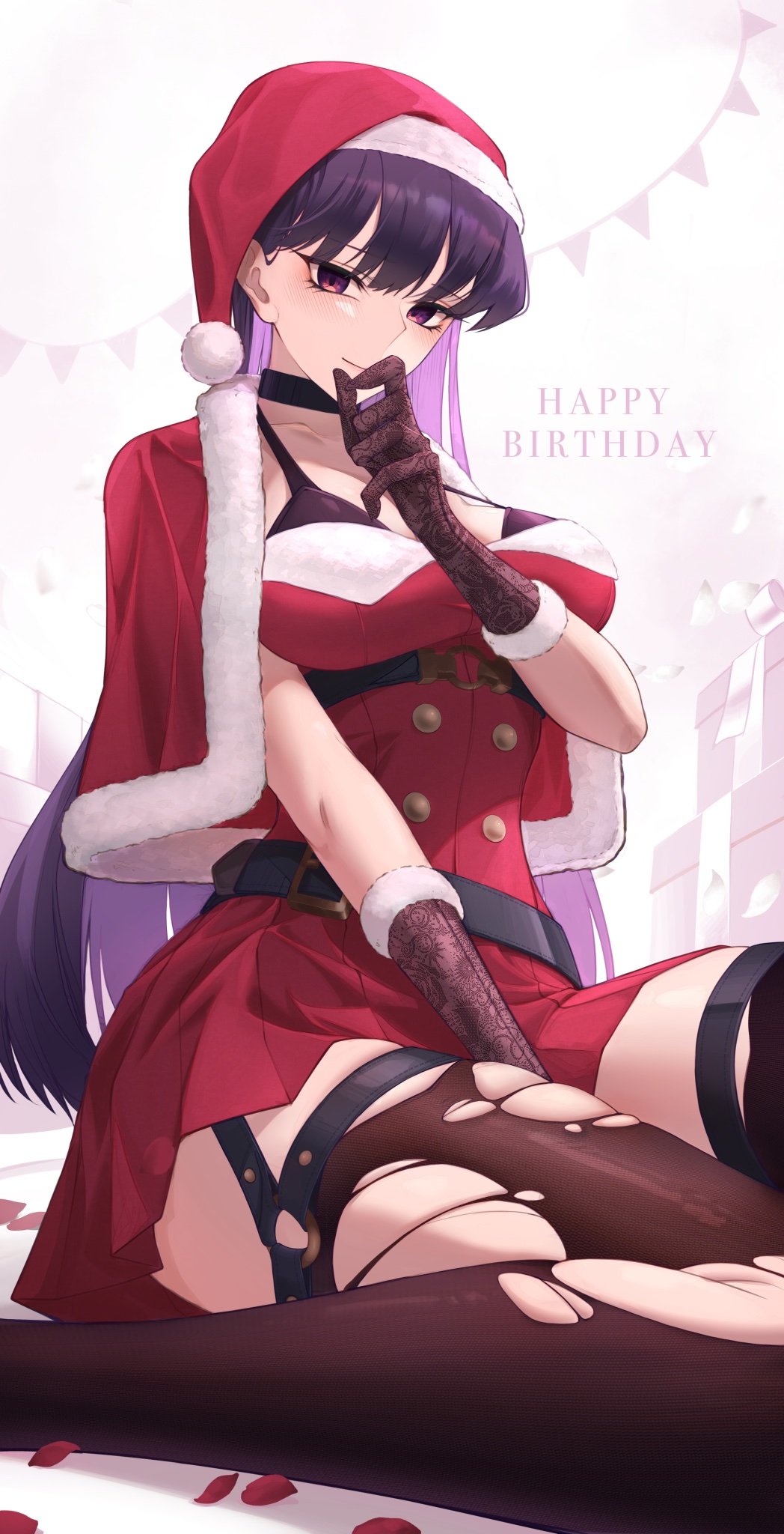 Komi Shouko (Christmas) Rule 34 Image