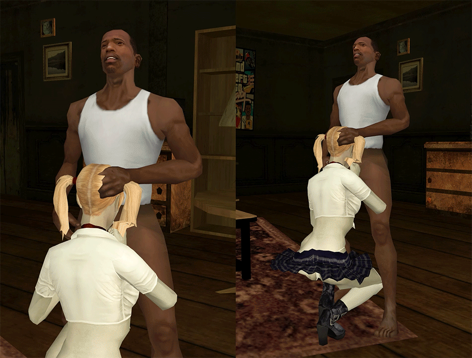 Carl Johnson (Grand Theft Auto) Rule 34 Image