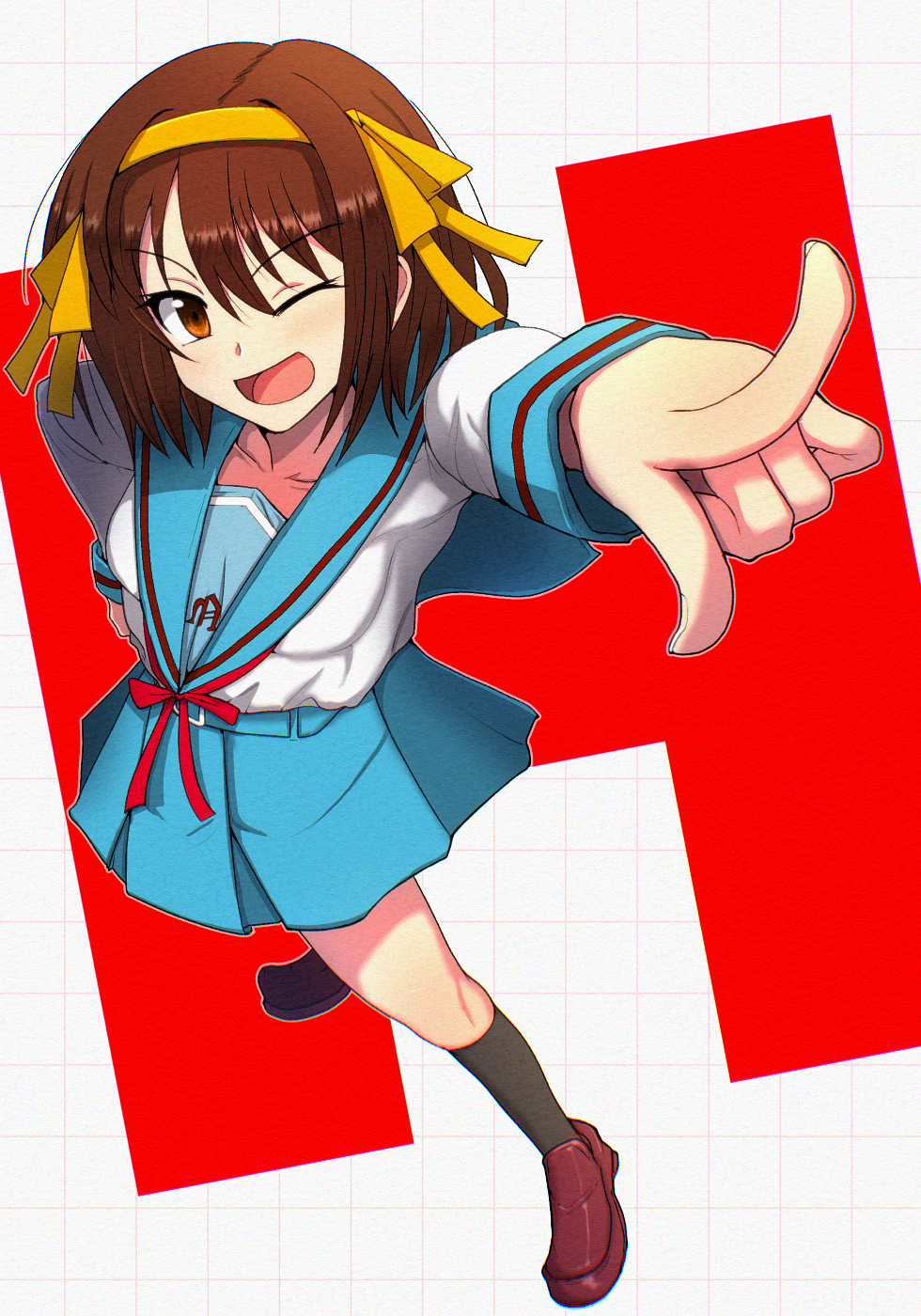 Suzumiya Haruhi (Suzumiya Haruhi No Yuuutsu) Rule 34 Image
