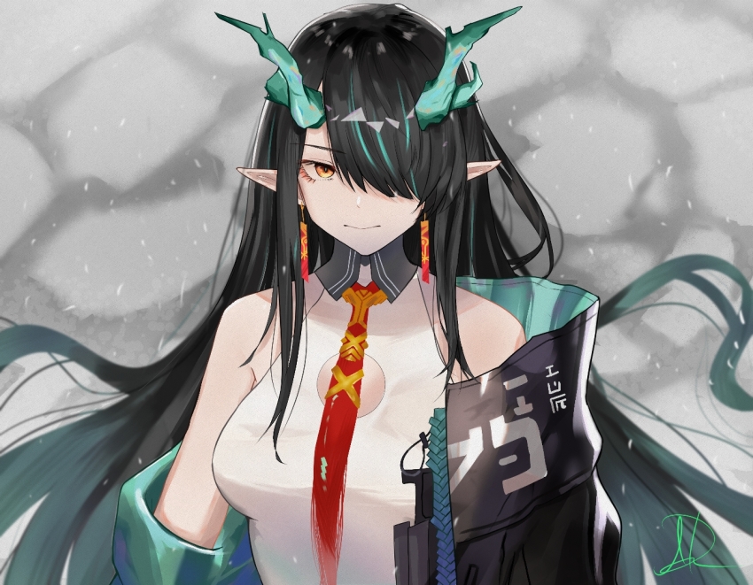 Dusk (Arknights) Rule 34 Image