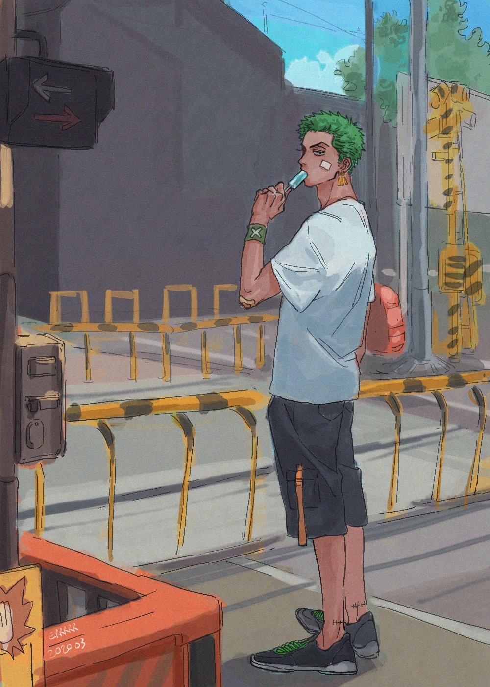Roronoa Zoro (One Piece) Rule 34 Image