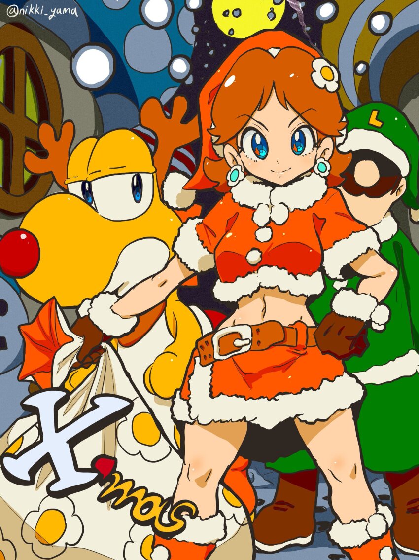 Luigi (Christmas) Rule 34 Image