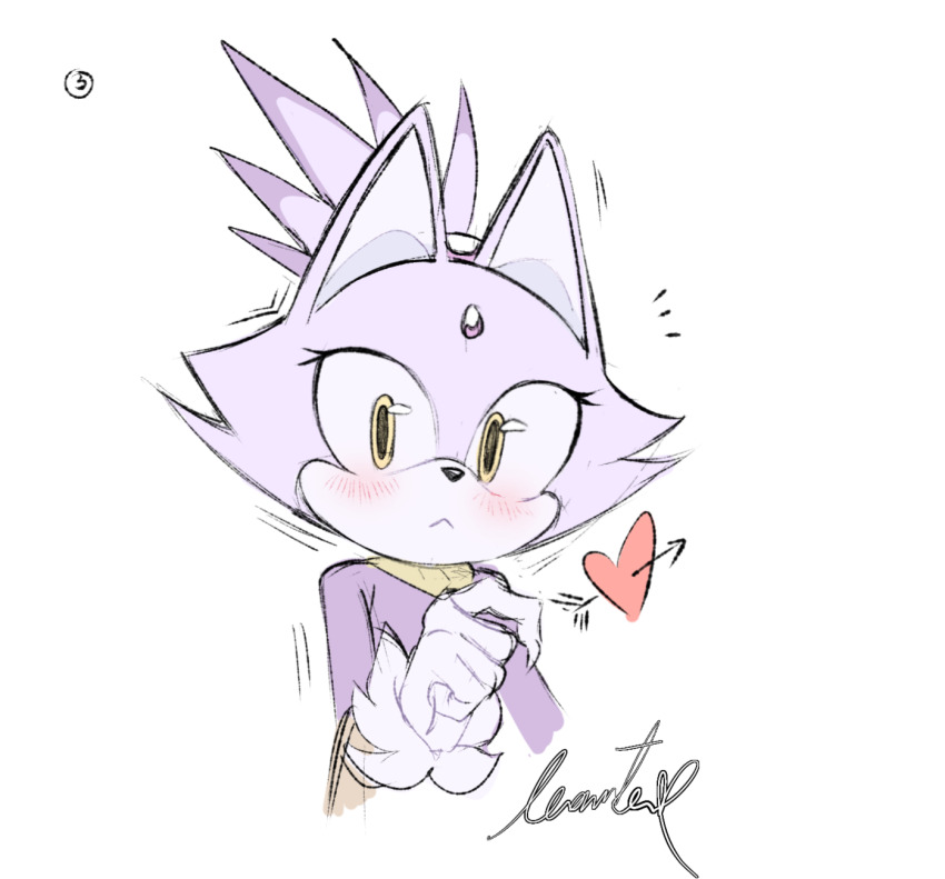 Blaze The Cat (Sonic (Series)) Rule 34 Image