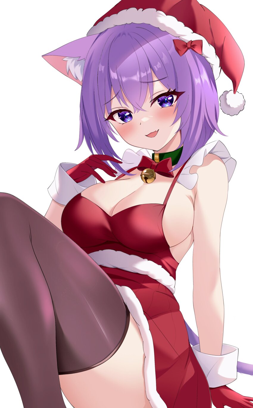 Nekomata Okayu (Christmas) Rule 34 Image