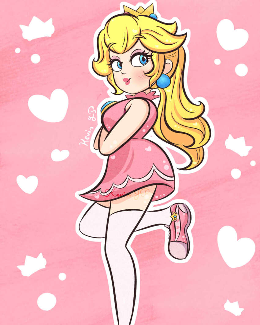 Princess Peach (Mario (Series)) Rule 34 Image