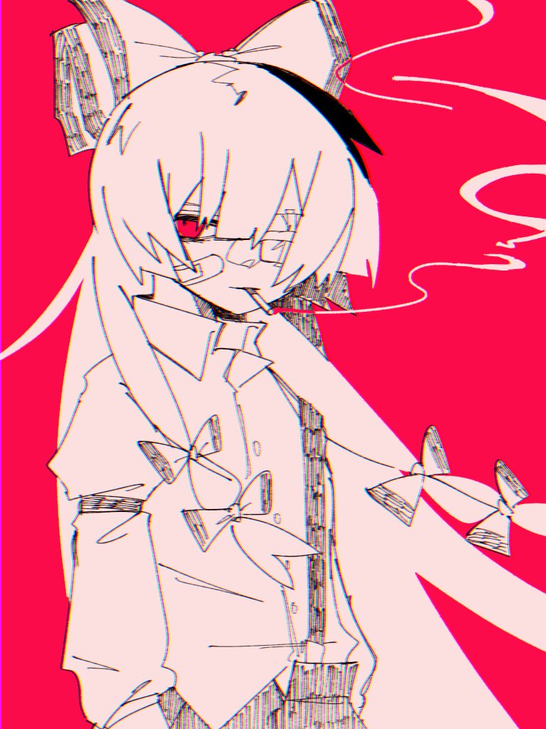 Fujiwara No Mokou (Touhou) Rule 34 Image