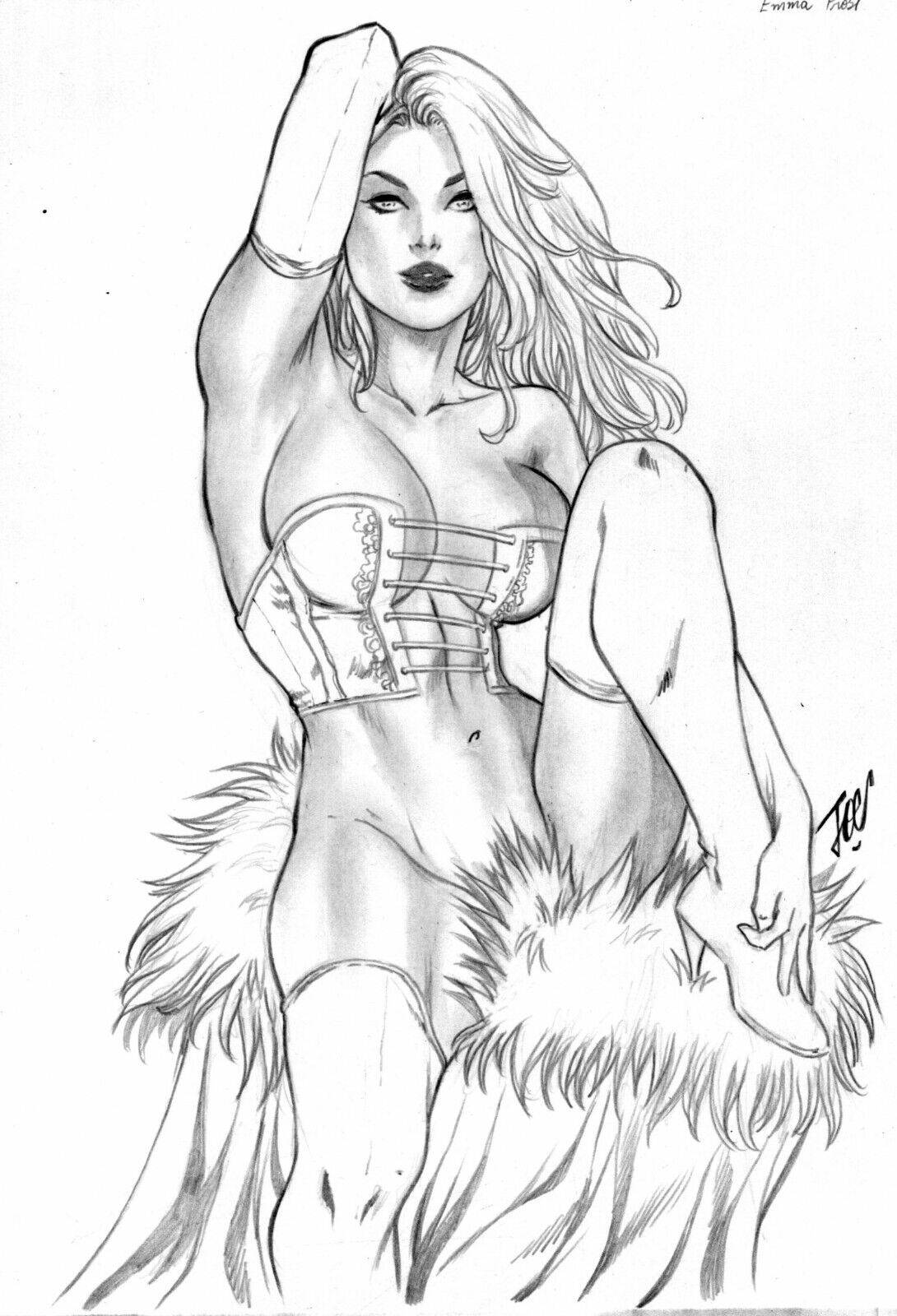 Emma Frost (Hellfire Club) Rule 34 Image
