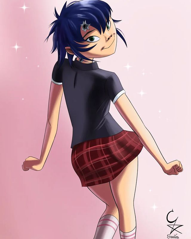 Cyborg Noodle (Gorillaz) Rule 34 Image