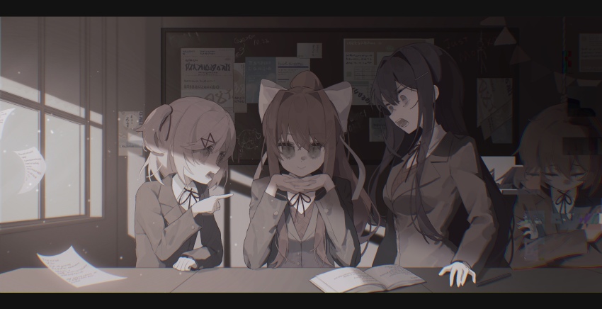 Monika (Doki Doki Literature Club) Rule 34 Image
