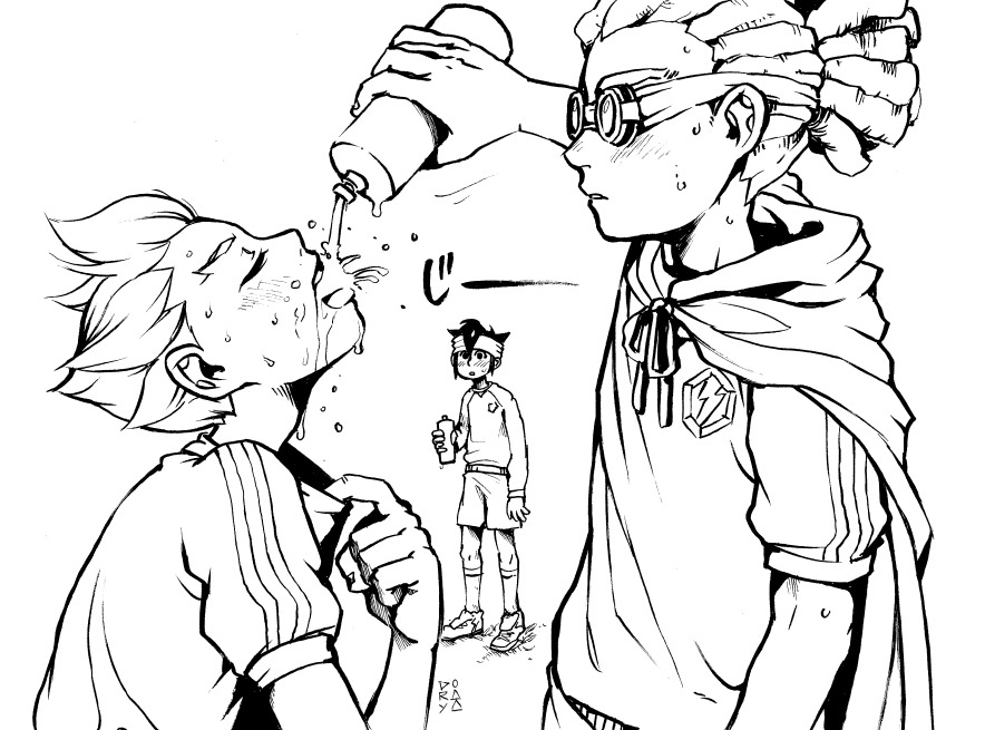 Endou Mamoru (Gouenji Shuuya) Rule 34 Image