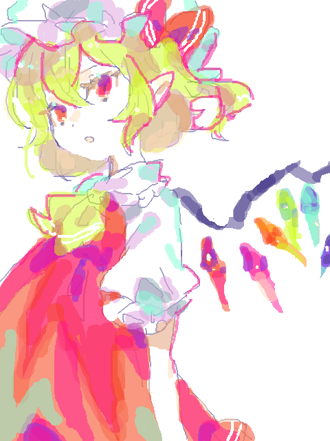 Flandre Scarlet (Touhou) Rule 34 Image