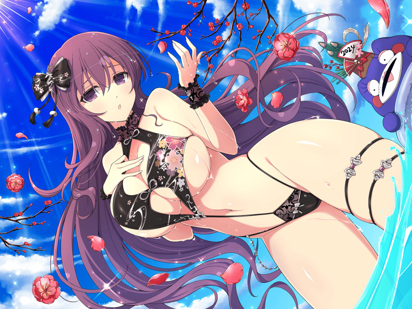 Murasaki (Senran Kagura) Rule 34 Image