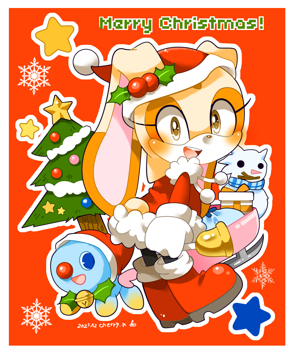 Cream The Rabbit (Merry Christmas) Rule 34 Image