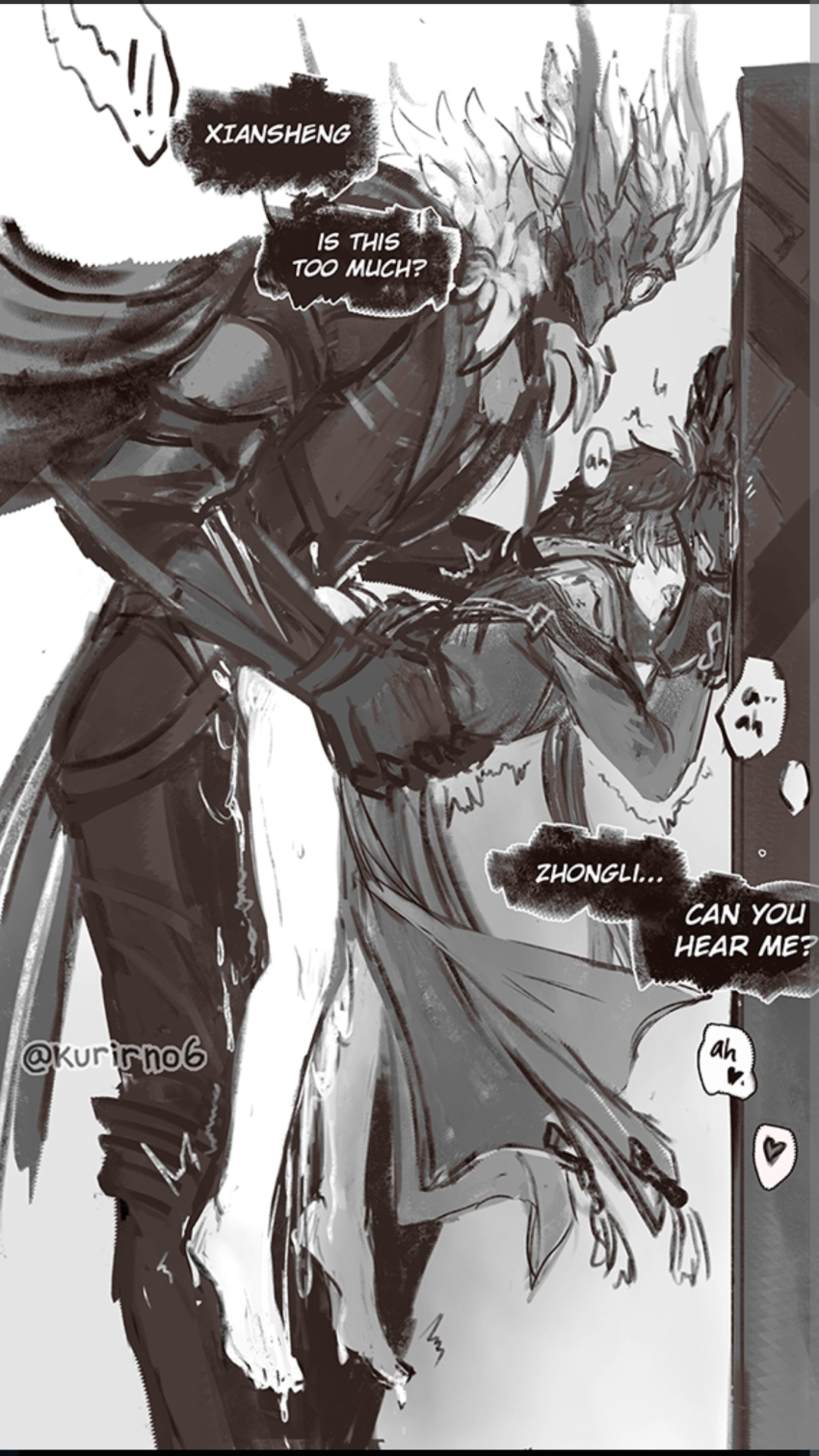 Foul Legacy Transformation (Genshin Impact) Rule 34 Image