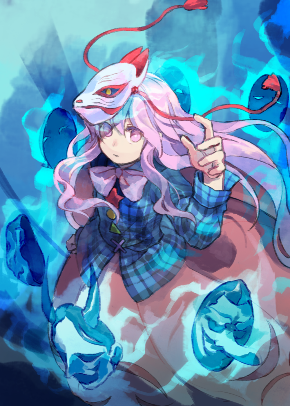 Hata No Kokoro (Touhou) Rule 34 Image