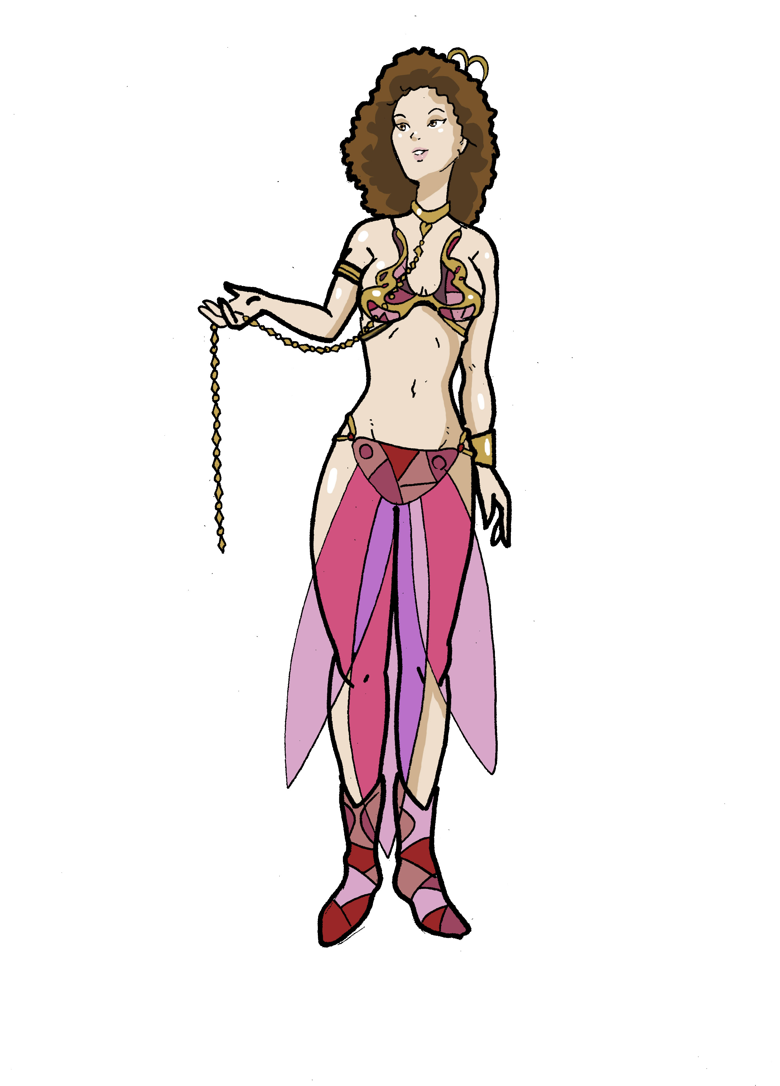 Slave Leia (Cosplay) Rule 34 Image