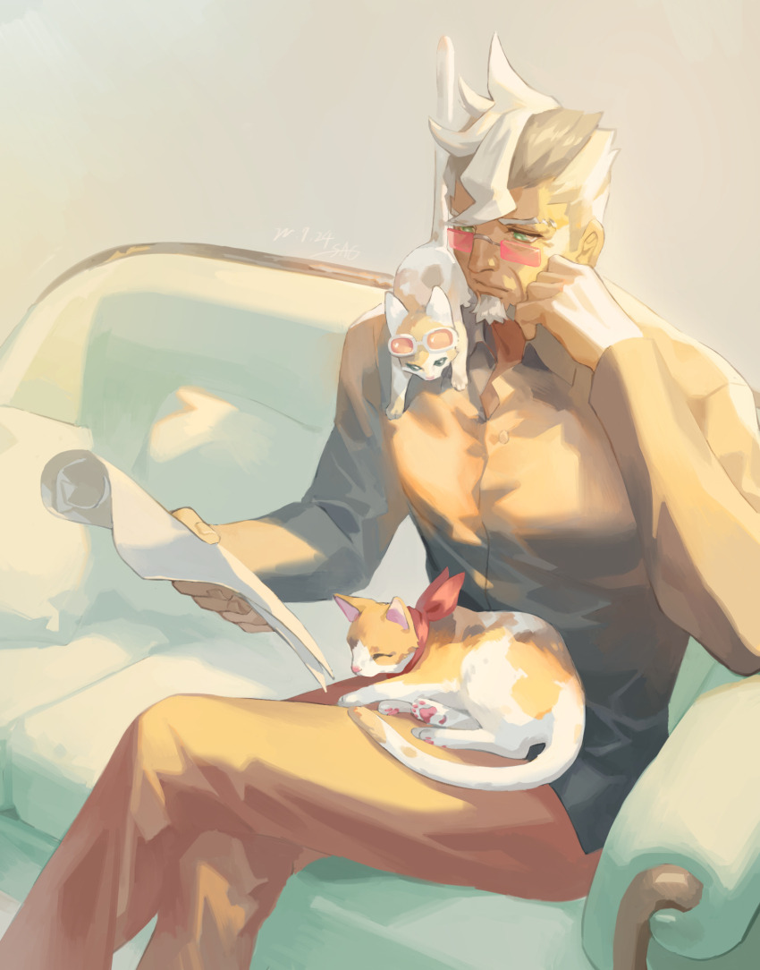 Damon Gant (Ace Attorney) Rule 34 Image