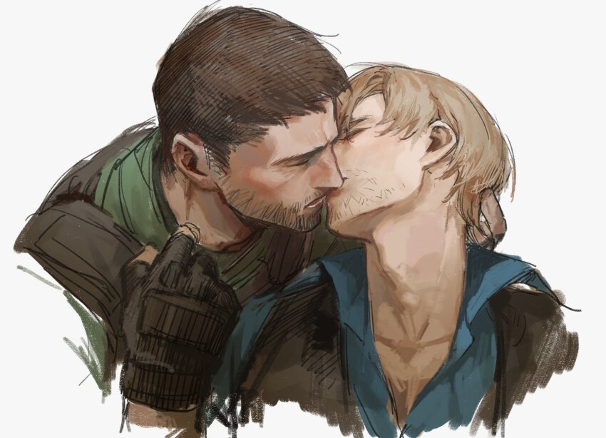 Chris Redfield (Resident Evil) Rule 34 Image