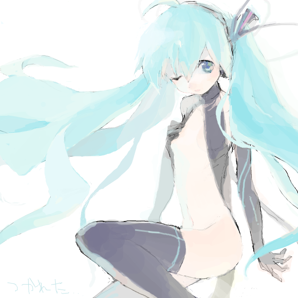 Hatsune Miku (Vocaloid) Rule 34 Image