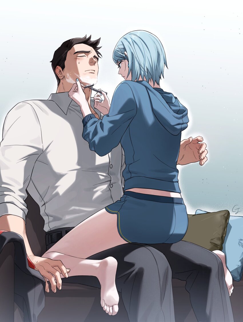 Dick Gumshoe (Ace Attorney) Rule 34 Image