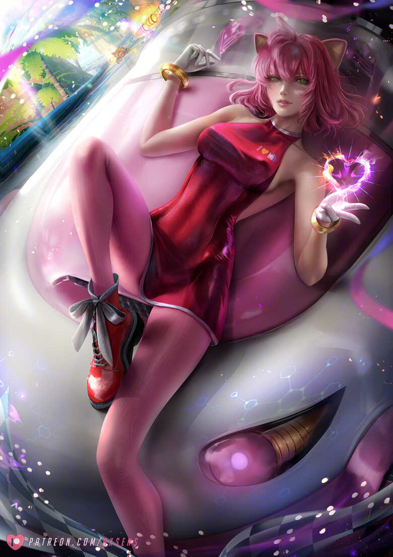 Amy Rose (Sega) Rule 34 Image