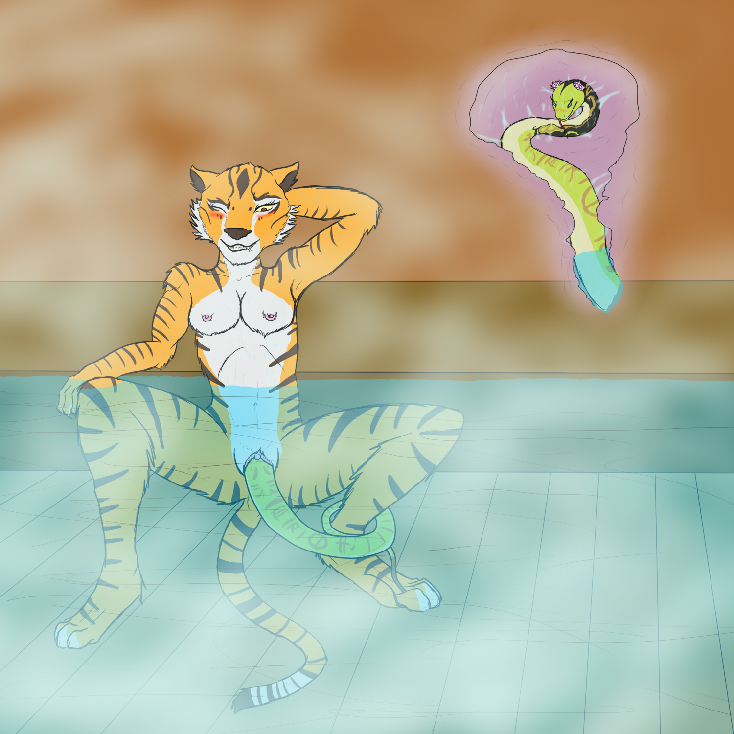 Master Tigress (Kung Fu Panda) Rule 34 Image