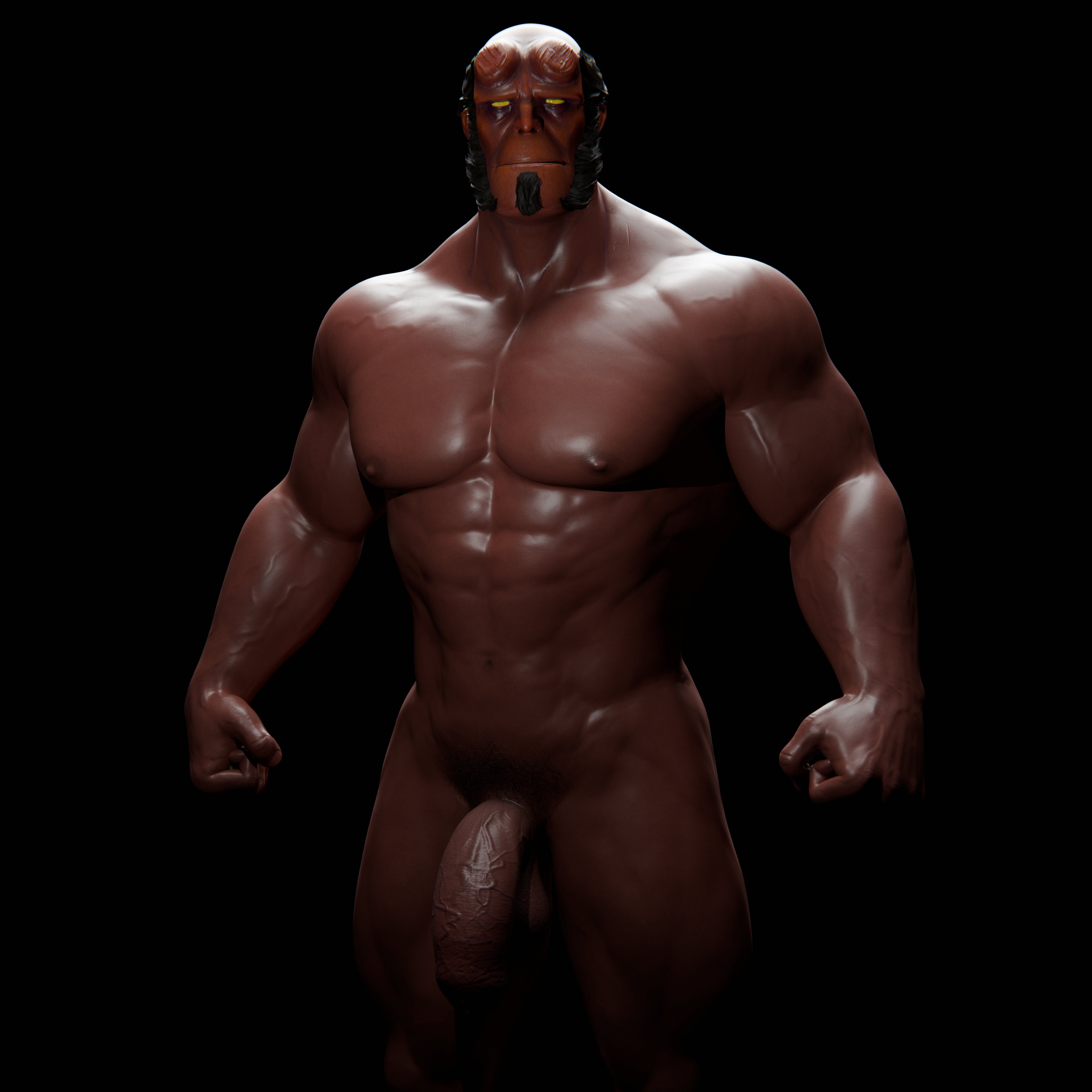 Hellboy (Hellboy (Series)) Rule 34 Image