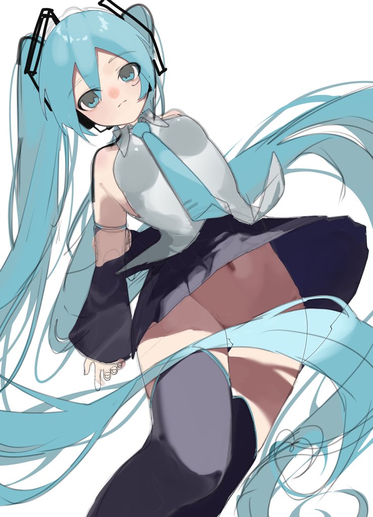 Hatsune Miku (Vocaloid) Rule 34 Image