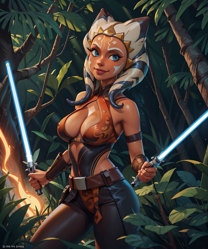Ahsoka Tano (Clone Wars) Rule 34 Image