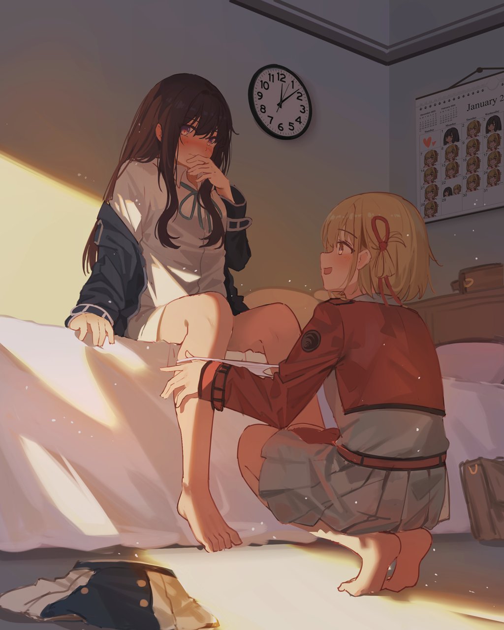 Inoue Takina (Lycoris Recoil) Rule 34 Image