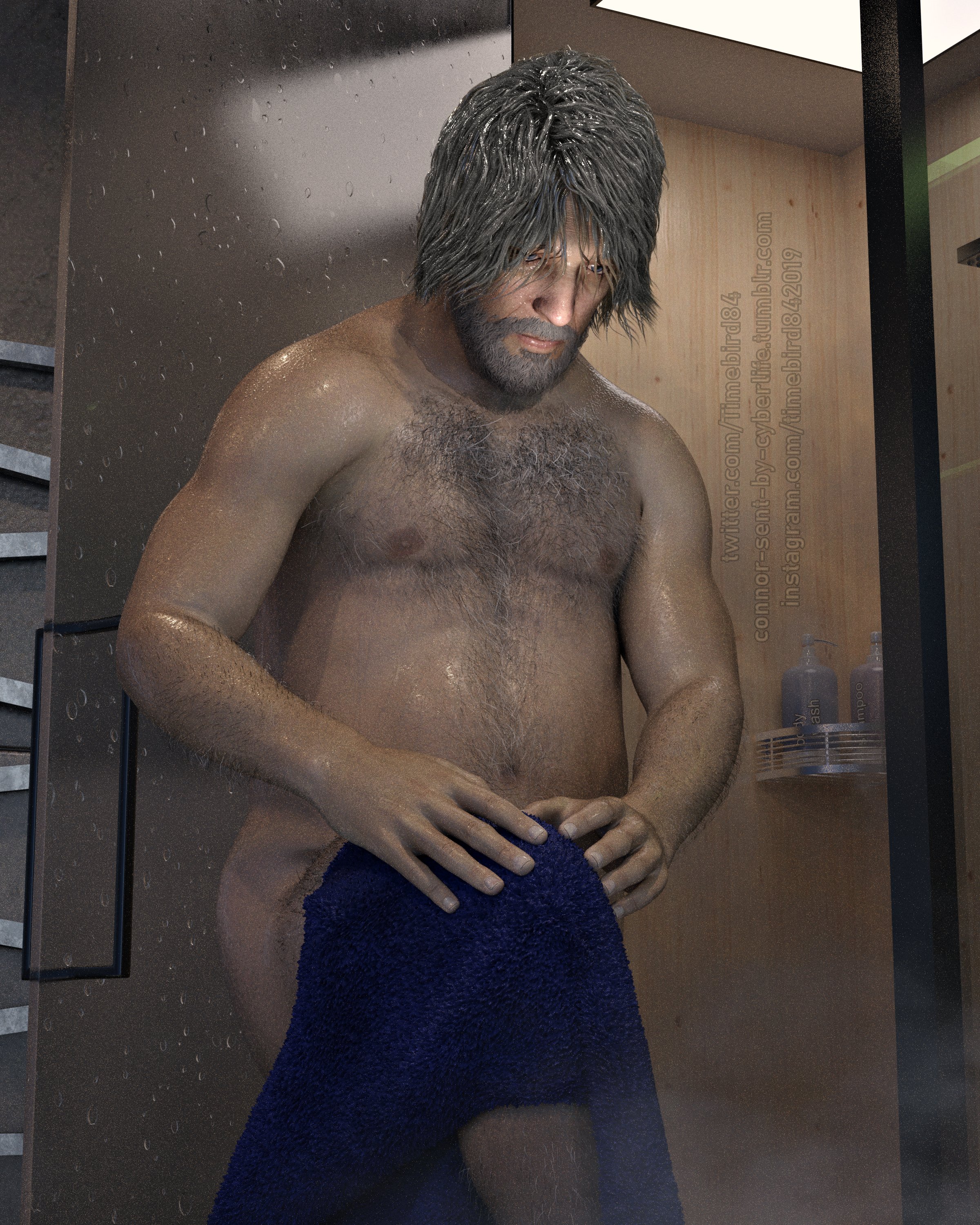 Hank Anderson (Detroit: Become Human) Rule 34 Image