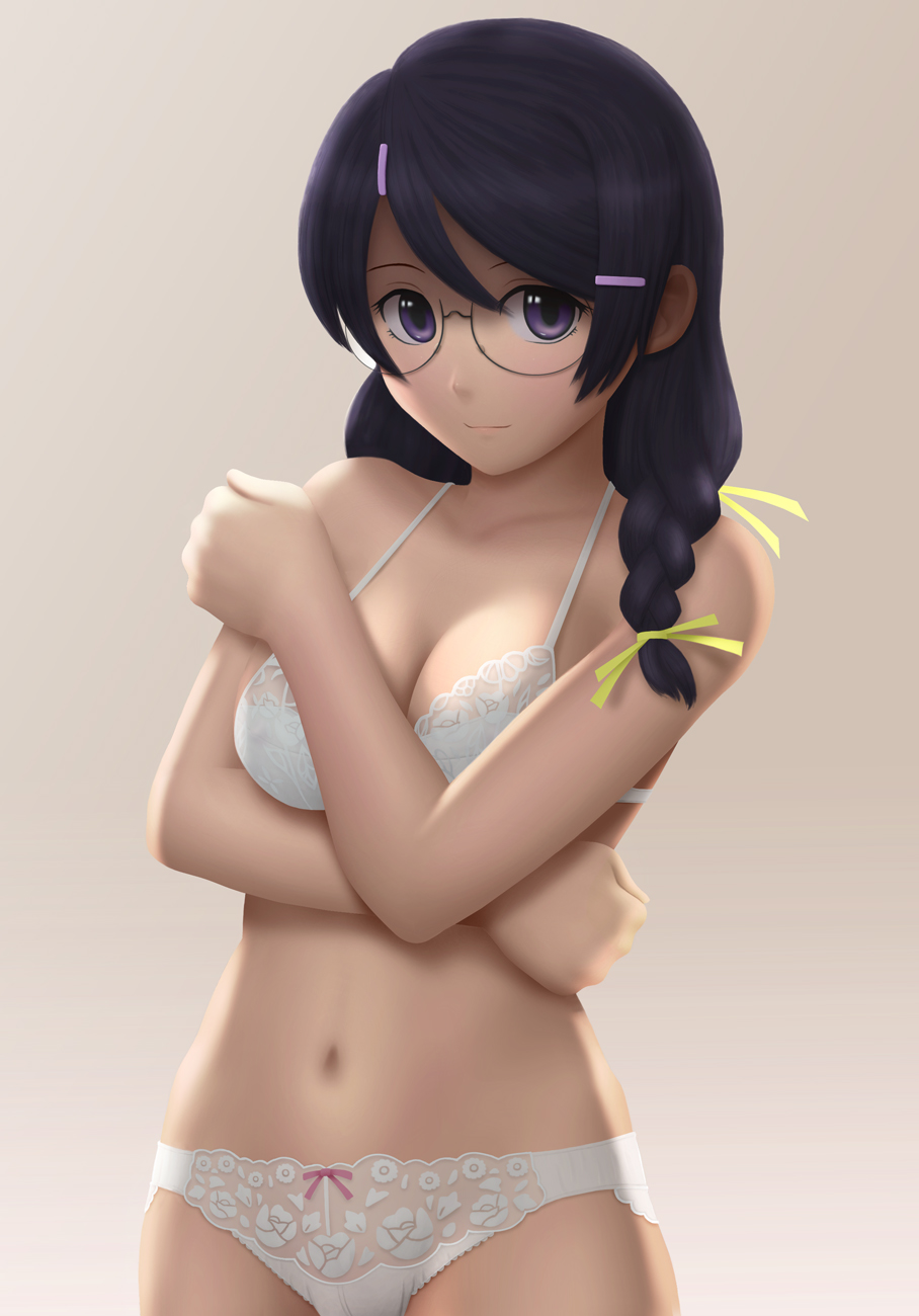 Hanekawa Tsubasa (Bakemonogatari) Rule 34 Image
