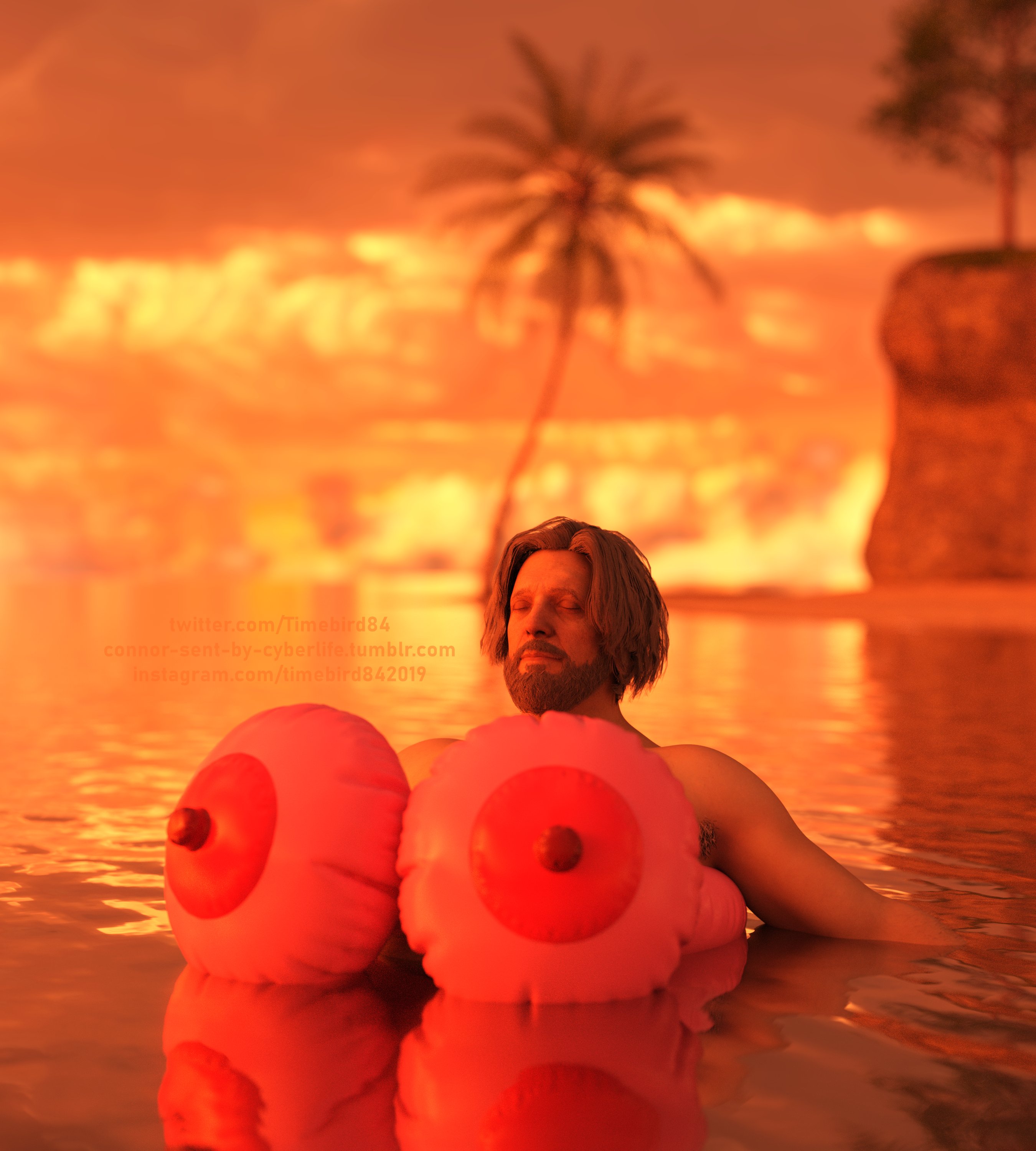 Hank Anderson (Detroit: Become Human) Rule 34 Image